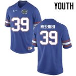 Youth Florida Gators #39 Jacob Mesenger NCAA Nike Blue Authentic Stitched College Football Jersey FHJ6662QL